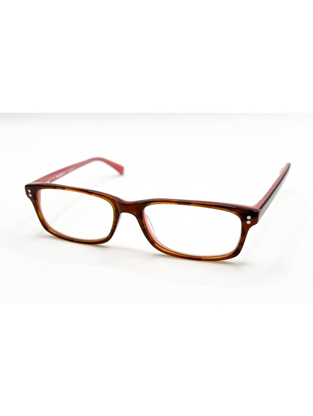 Marchon Nyc M220 254 Dark Brown Authentic Eyeglasses 50-16-135